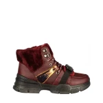 Iordana bordó női bakancs