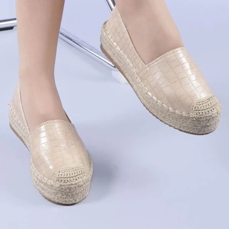 Millie bézs női espadrille