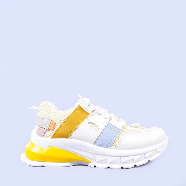Sully sárga női sportcipő