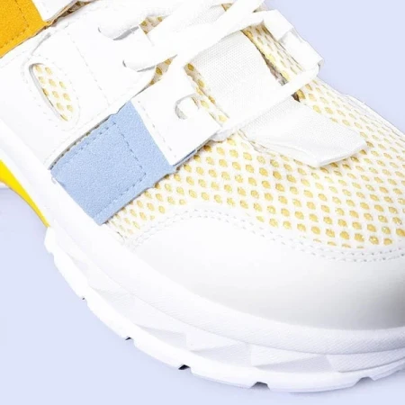 Sully sárga női sportcipő