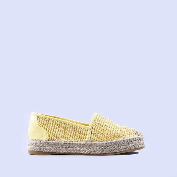 Antonia sárga női espadrille