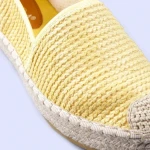 Antonia sárga női espadrille