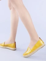 Ioana sárga női espadrille