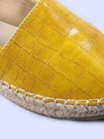 Ioana sárga női espadrille