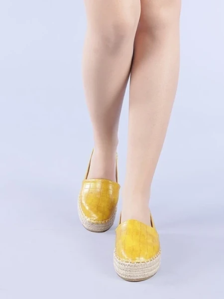 Madalina sárga női espadrille