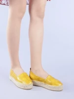 Madalina sárga női espadrille