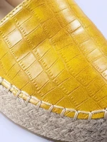 Madalina sárga női espadrille