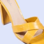 Lorian sárga női szandál