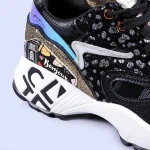 Petrina fekete női sportcipő