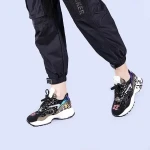 Petrina fekete női sportcipő