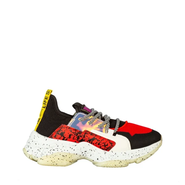 Beatrice fekete női sportcipő