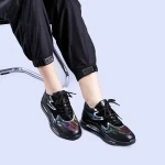 Sorina fekete és ezüst női sportcipő