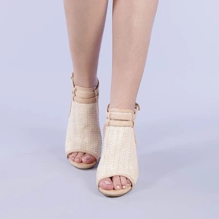 Loris bézs női szandál