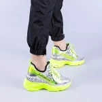 Abigail sárga női sportcipő