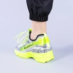 Abigail sárga női sportcipő