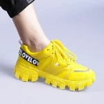 Magdalen sárga női sportcipő