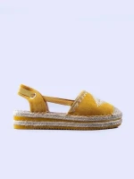 Mirabela sárga női espadrille