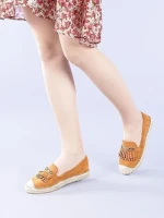 Rosalyn camel női espadrille