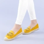 Rosalyn sárga női espadrille