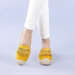 Rosalyn sárga női espadrille