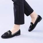 Otilia fekete női mokaszin