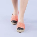 Cristiana narancssárga női espadrille