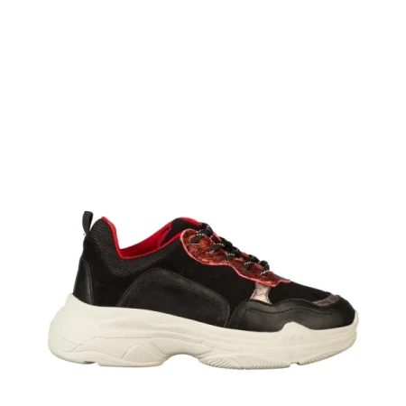 Eliza fekete női sportcipő