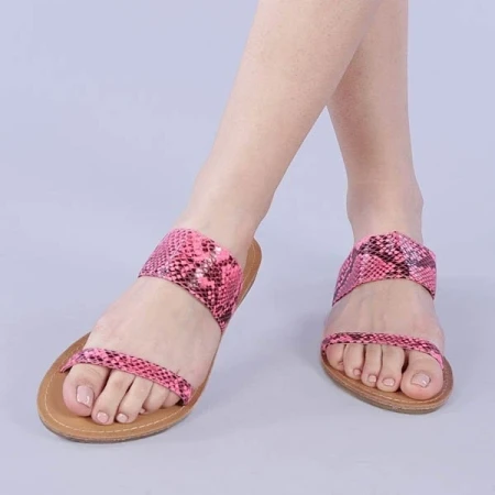 Simina fukszia női papucs