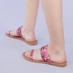 Simina fukszia női papucs