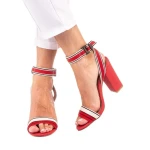 Faith piros női szandál