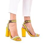 Faith sárga női szandál
