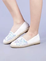 Chapa fehér női espadrille