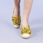 Chapa sárga női espadrille