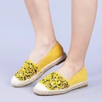 Chapa sárga női espadrille