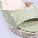 Alina zöld női szandál