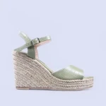 Alina zöld női szandál