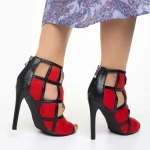 Hortensia narancssárga női szandál