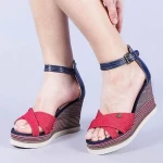 Irina piros női szandál