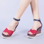 Irina piros női szandál