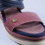 Isadora piros női szandál