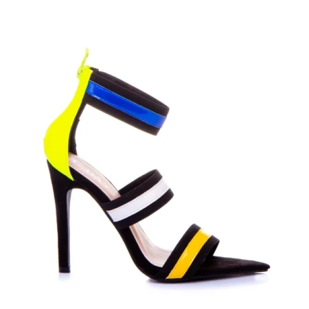 Jamila sárga női szandál