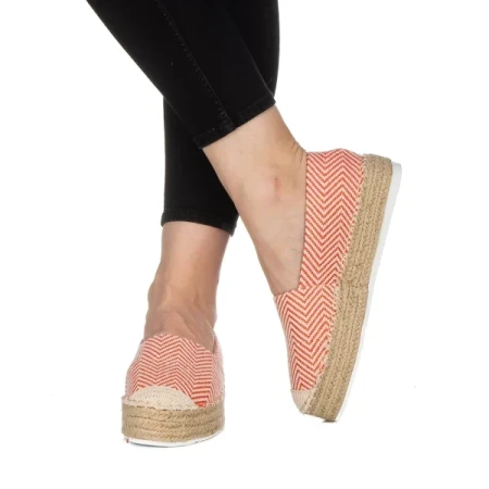 Ozana piros női espadrille