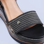 Kalinda fekete női szandál