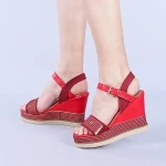 Kalinda piros női szandál