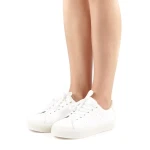 Pompilia fehér sárgával női sportcipő