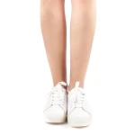 Pompilia fehér sárgával női sportcipő