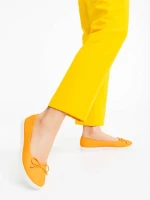 Helma narancssárga női balerina