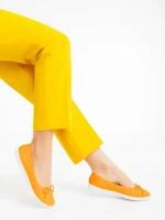 Helma narancssárga női balerina