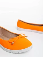 Helma narancssárga női balerina
