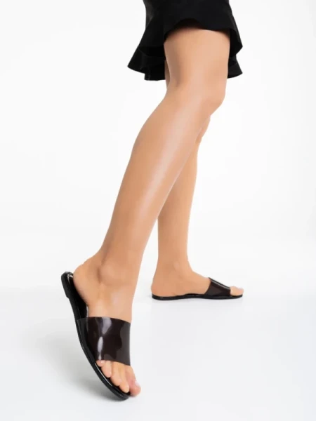 Myrna fekete női papucs